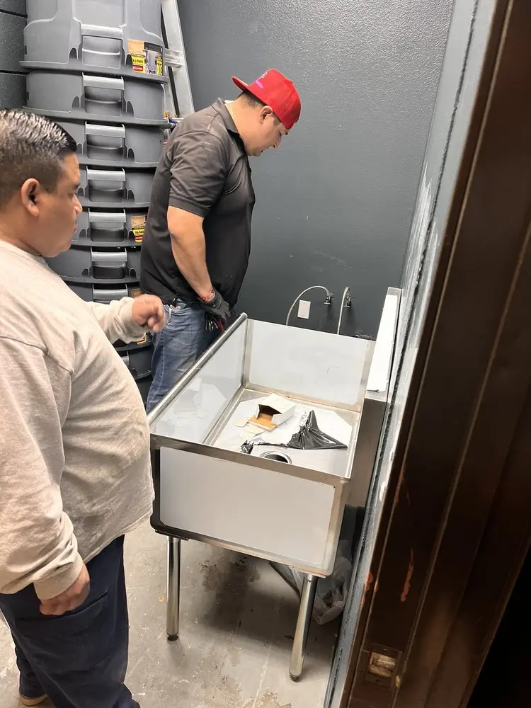 Commercial plumbing and sink installation in Southern Pines